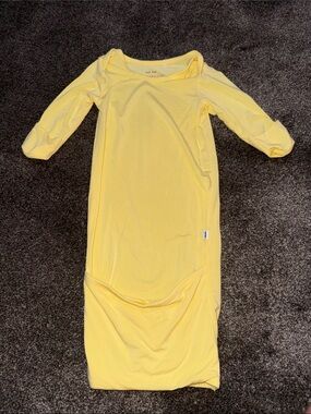 Little Sleepies Pale Yellow Newborn Sleep Gown
